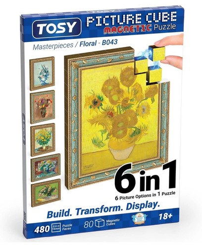Picture cube floral - picture,