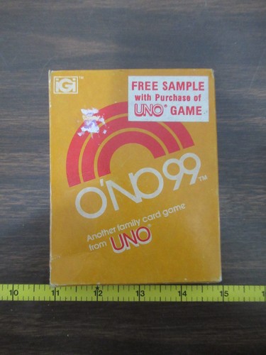Uno card game 99 - game, 99"