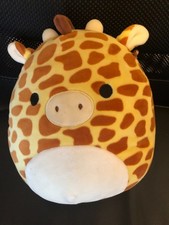 Squishmallow orange cream giraffe soft toy 8 inches