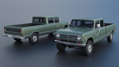 International pickup crew cab - pickup,