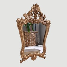 Small Baroque Style Vintage Mirror Victorian Wall Period Home Decor