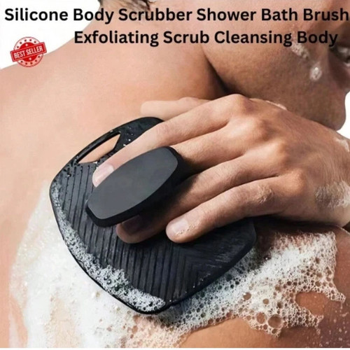 Silicone body scrubber shower - silicone,