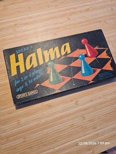 Vintage spear games halma - games,