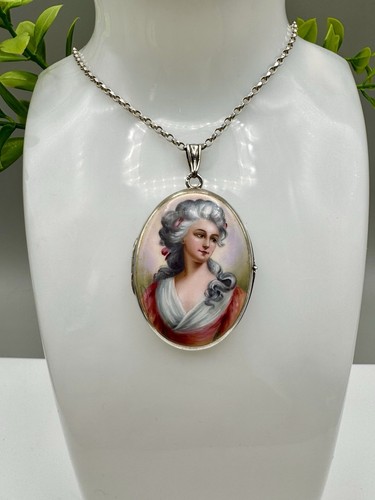 Rare art deco large sterling - rare,