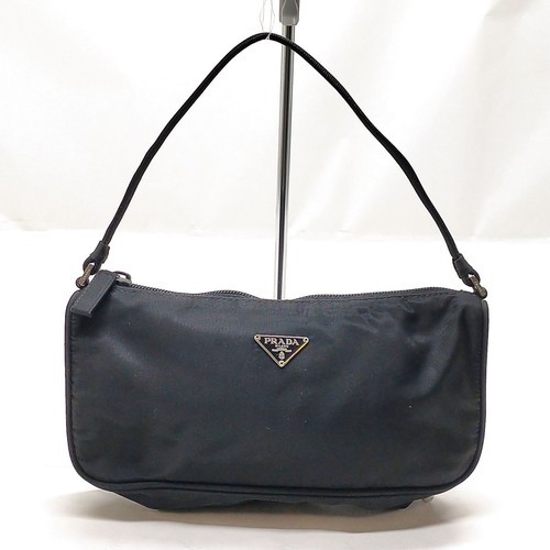Prada hand bag black - bag, nylon