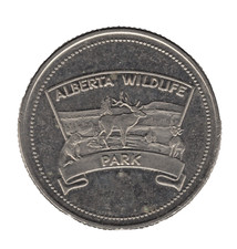 1981 Canada Alberta Wildlife Park Medal The Red Barn