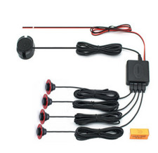 16mm Flat Hidden Sensors Car Backup Rear Reverse Radar System Alert Alarm Kit