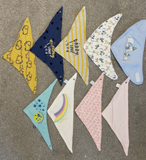 GAP, Modern Baby & Kyle & Deena Baby Bandana Bibs, Set of 7