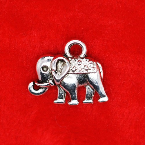 Tibetan silver elephant - silver,