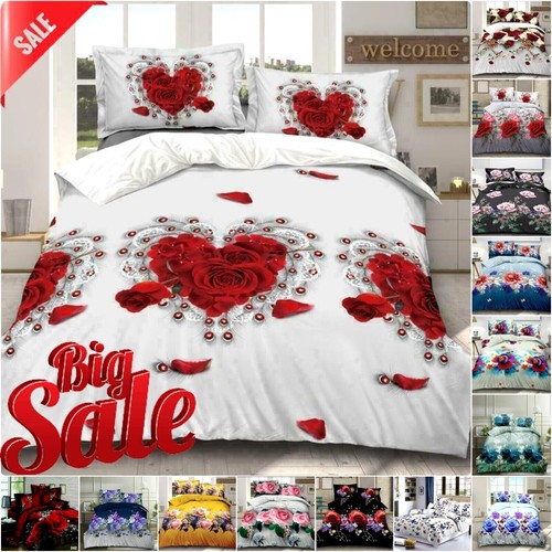 Floral design duvet cover - floral,