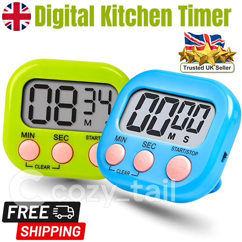 Digital kitchen timer magnetic - kitchen,