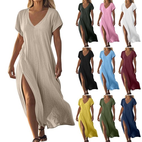 Ladies linen short - linen, sleeve