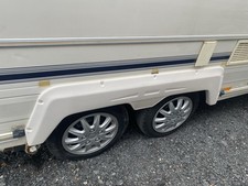 Bailey Senitor caravan wheel arch spat twin axle 