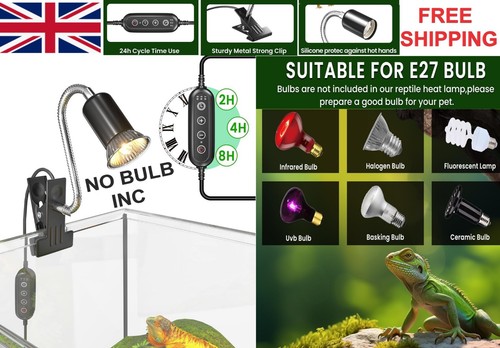 Clip dimmable timed - timed, reptile