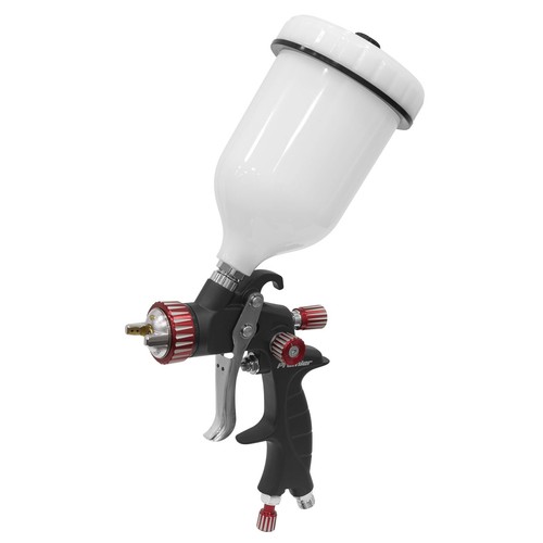 Sealey hvlp gravity feed spray - sealey,