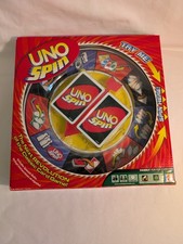 Uno Spin COMPLETE Mattel 2005 Family Game Luck Social