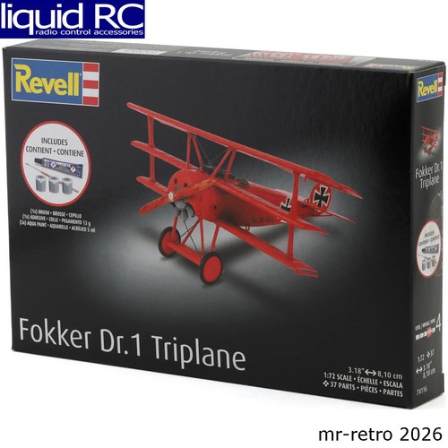 Revell rmx74116 fokker - revell, 1/72