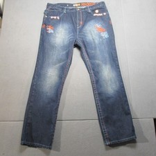 Akademiks Jeans Mens Blue 40