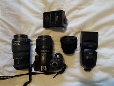 Black Nikon D3100 Bundle (body plus three lenses)