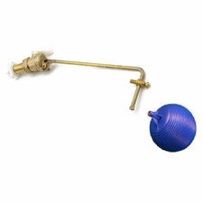 1/2" 2 Part Brass Float Valve & Float High Pressure Water Tank Cistern Ball Cock