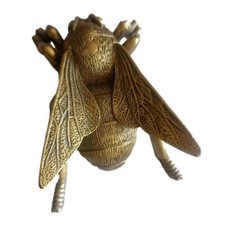 Resin Gold Bumble Bee Statue