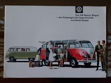 VW Type 2 Splitscreen Bus Sales Brochure Camper Van Westfalia Bulli T1 Typ 2 USA