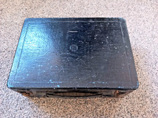 Pye Black Wooden Cased Box for valve radio GPO telephone testing record player ?