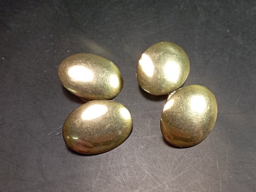 Antique 18ct gold cufflinks - antique,