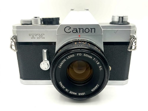 Canon silver analog slr - tx,