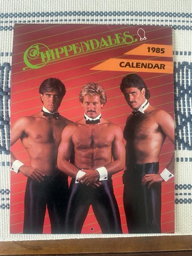 1985 chippendales calendar - 1985,