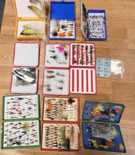 trout fly fishing boxes and trout flies preloved like flies job lot
