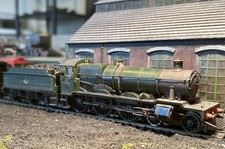 Kit and scratch built OO Gauge Manor Class Motor Removed  (Read description).
