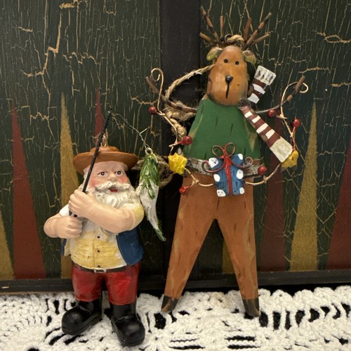 Christmas ornaments fishing - christmas,