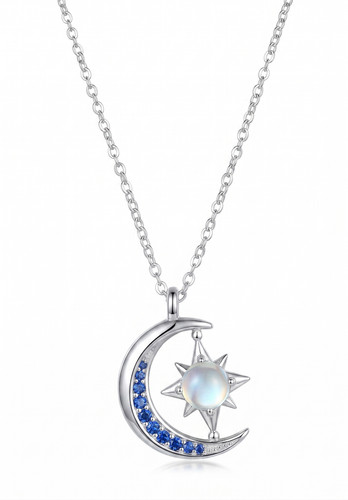 Sterling silver 925 - blue, star