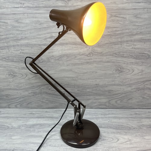 Anglepoise vintage lamp brown - vintage,