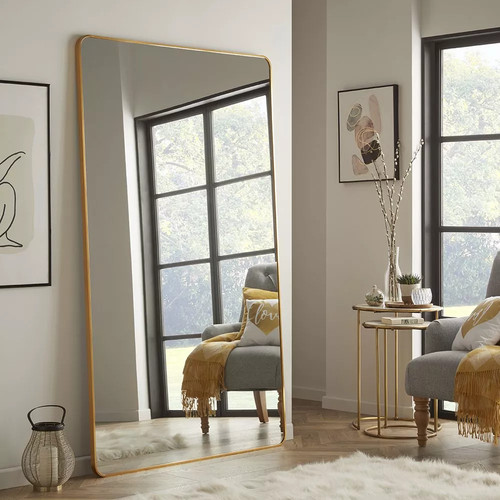 Large leaning mirror full - large,