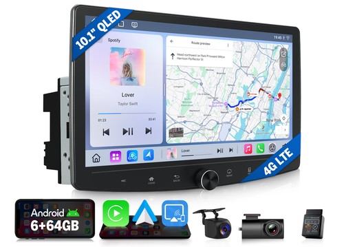 Wireless carplay sat nav - nav, 10.1"