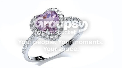 Amethyst clear stone - &,