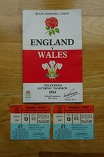 1984 England v Wales Rugby