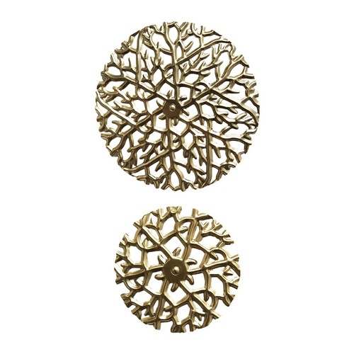 Metal wall art hanging - metal, 3d