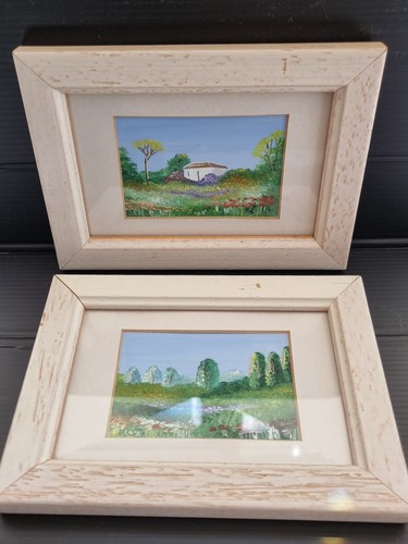 Small framed paintings - small,