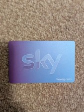 Sky TV Freesat Viewing Card -