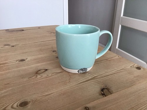 Joyye blue green mug with - blue,