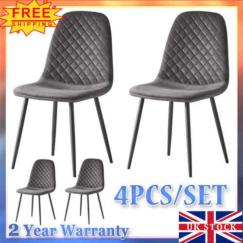4pcs dining chairs - dining, velvet