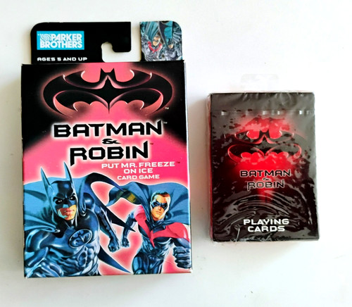 1997 nip batman robin card - robin,