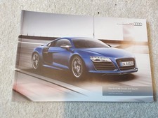 Audi R8 2014-15 UK Market Sales Brochure Coupe Spyder V8 V10 Plus