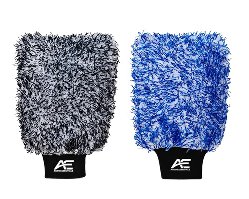 Two car wash mitts auto - wash,