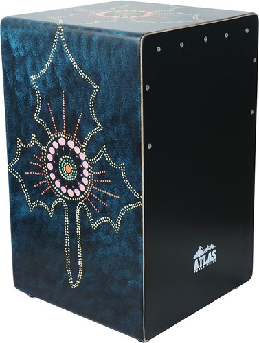 Atlas cajon box drum black - box,