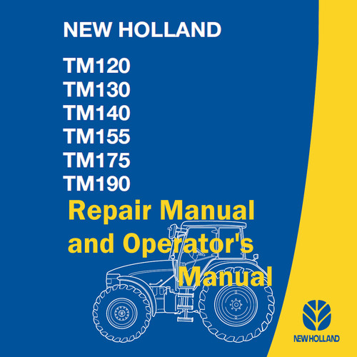 New holland tm120 tm130 - holland, tm140