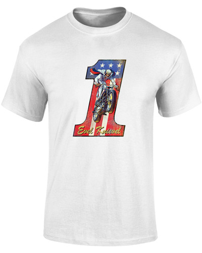 Evel knievel inspired shirt - evel,